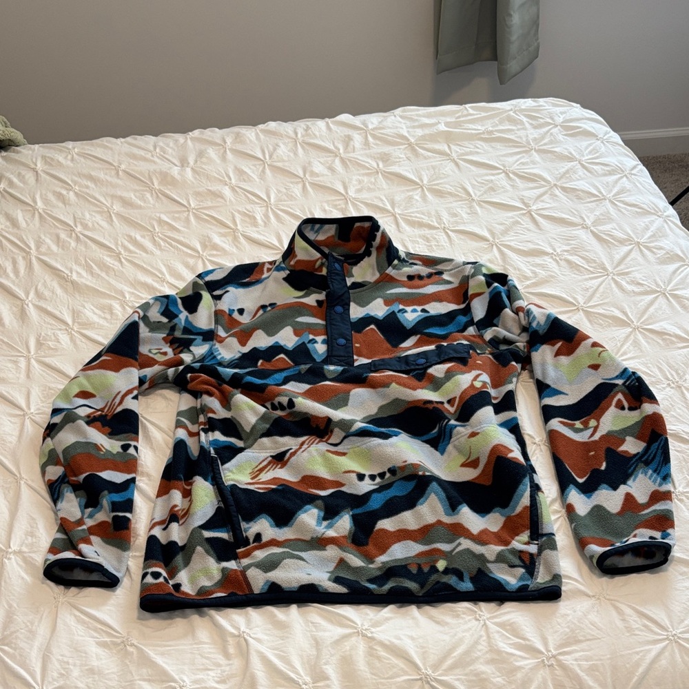 Men’s Eddie Bauer Chutes T-Snap Pullover Fleece
